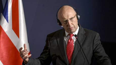British Defense Secretary John Healey