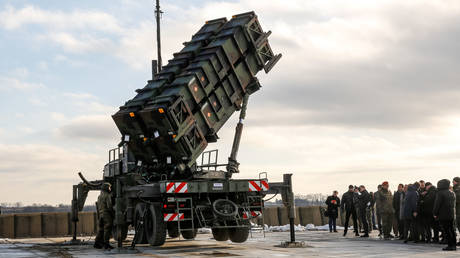FILE PHOTO. MIM 104 Patriot surface-to-air defense system.