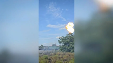 Russian troops shoot down Ukrainian drones with assault rifles (VIDEO)