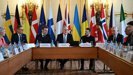 FILE PHOTO. Plenary meeting at Lancaster House during the European leaders' summit in London on March 2nd, 2025.