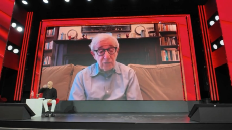 Kiev triggered by Woody Allen Moscow videolink