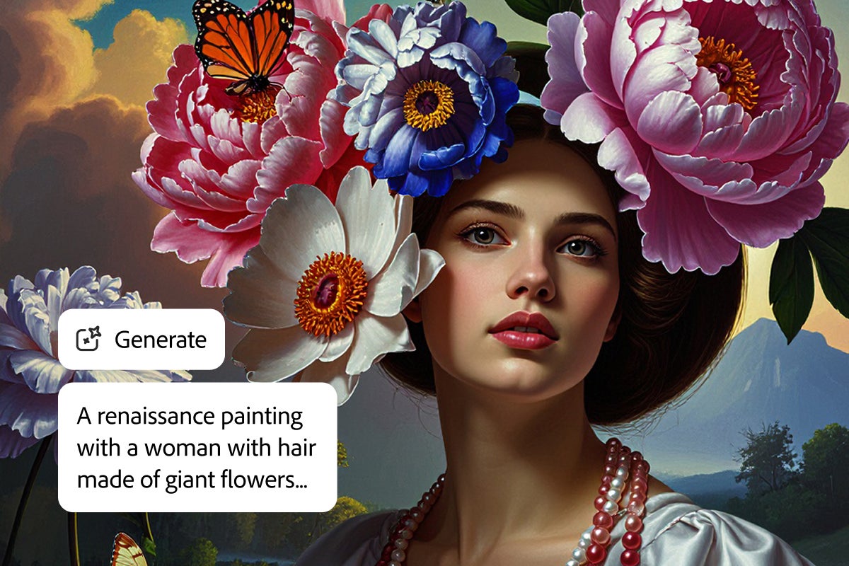 Enjoy the evolution of image generation with Adobe Firefly AI