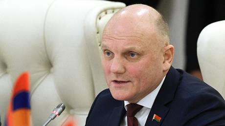 Chairman of the State Security Committee (KGB) of Belarus Ivan Tertel, Minsk, Belarus, December 14, 2023.