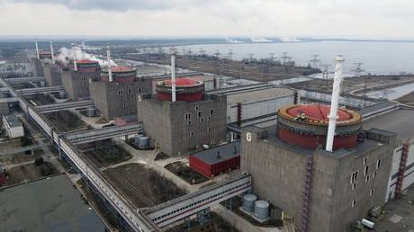 FILE PHOTO. Zaporozhye nuclear power plant.