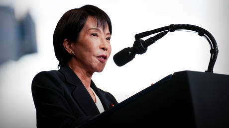 Japanese Prime Minister Sanae Takaichi