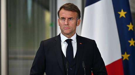 French President Emmanuel Macron.