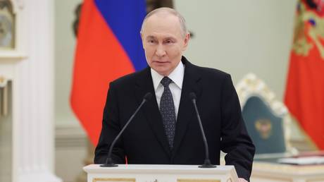 Russian President Vladimir Putin.