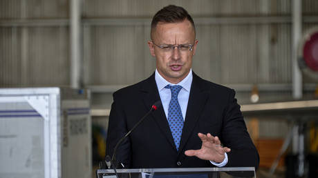 Hungarian Minister of Foreign Affairs and Foreign Trade Peter Szijjarto.