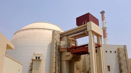 The Bushehr nuclear power plant in Iran.