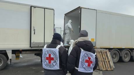 Russia and Ukraine repatriate remains of fallen soldiers (VIDEO)