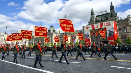 FILE PHOTO: A military parade is held in Moscow, Russia, on May 9, 2025.