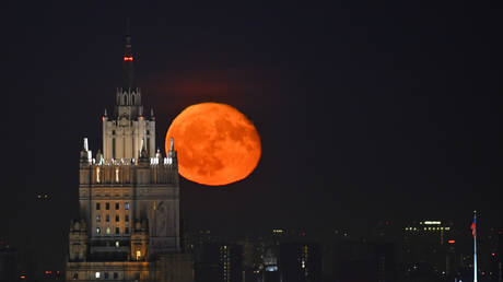 FILE PHOTO. The Russian Foreign Ministry, Moscow.