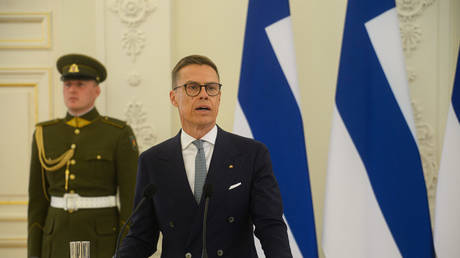 FILE PHOTO: Finnish President Alexander Stubb.