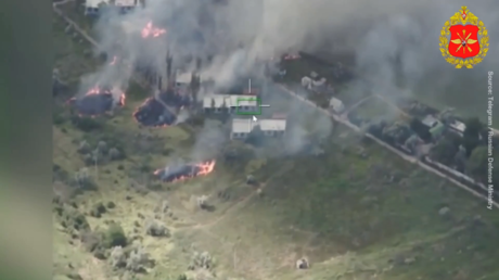 Russia strikes Ukrainian commando training center (VIDEO)