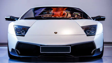 FILE PHOTO. The Lamborghini Murcielago SV at Joe Macari Performance Cars in Wandsworth, London.