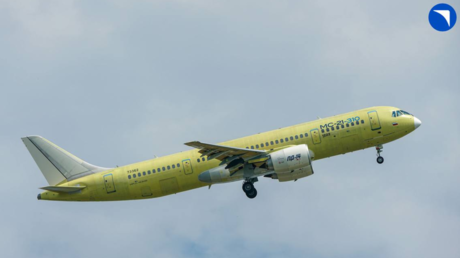 Russia’s first mass-produced MC-21 aircraft makes maiden flight (VIDEO, PHOTOS)